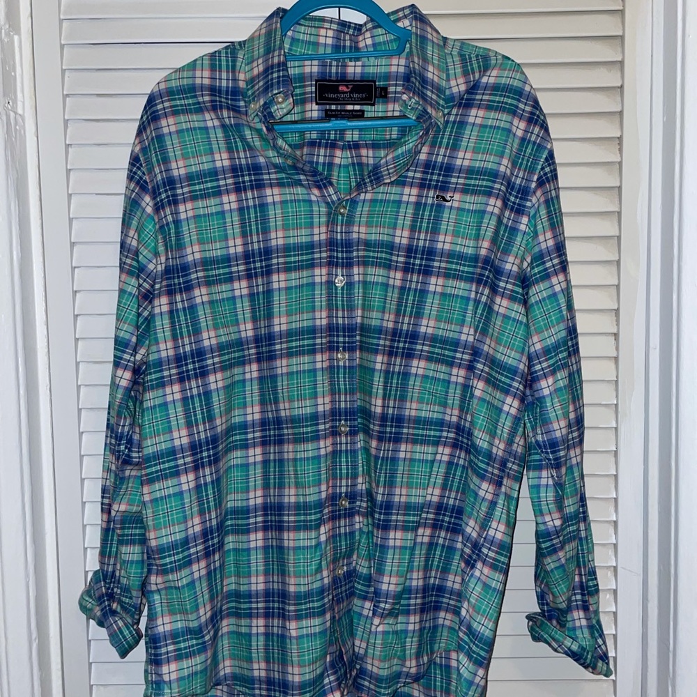 Vineyard Vines Large shirt - slim fit whale shirt